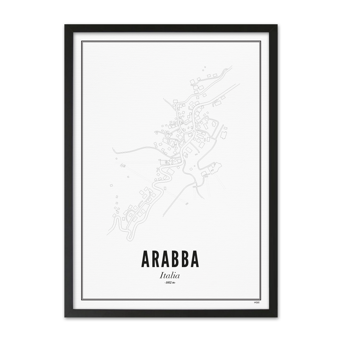 Poster von Arabba | WIJCK.